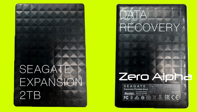 Seagate expansion 2TB data recovery