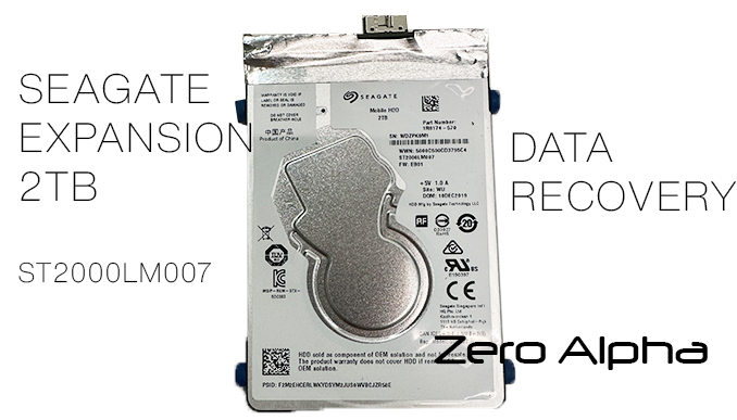 ST2000LM007 data recovery check disk