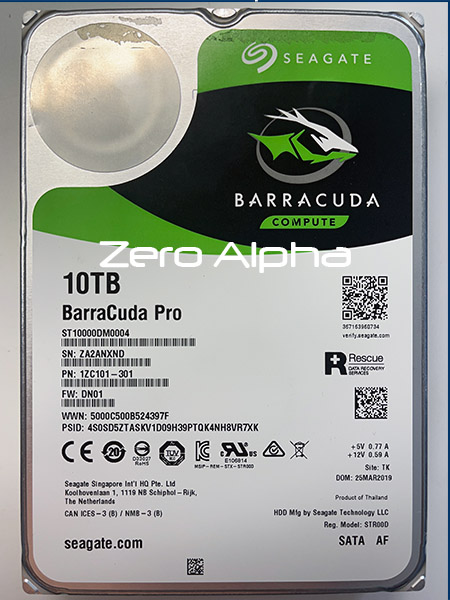  Seagate 10TB BarraCuda Pro Compute ST10000DM0004