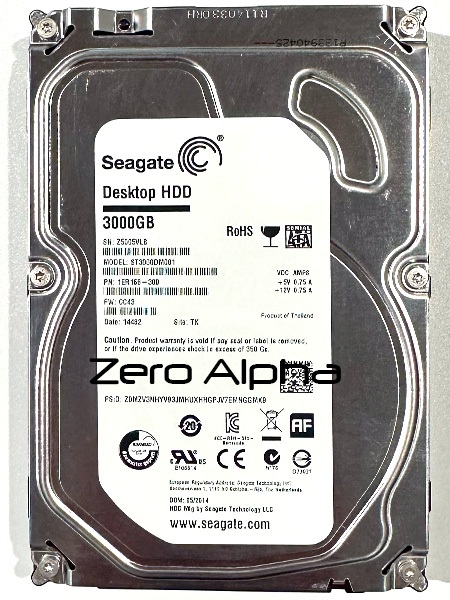 seagate 3tb st3000dm001 data recovery