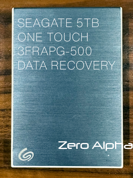 seagate 5tb one touch 3frapg-500 data recovery