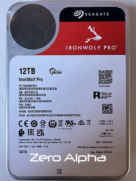 Seagate ST12000NT001 data recovery