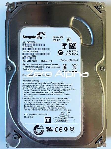 seagate st500dm002 barracuda 500gb 1bd142 302 data recovery