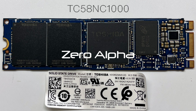 toshiba TC58NC1000 ssd data recovery ksg60zmv512g