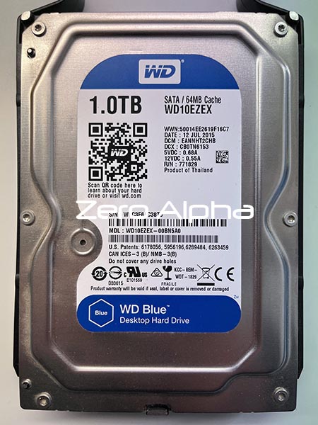 WD WD10EZEX 1TB Data Recovery