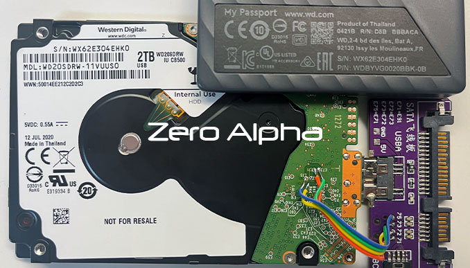 western digital wd20sdrw 11vuus0 from my passport wdbyvg0020bbk data recovery sata convert