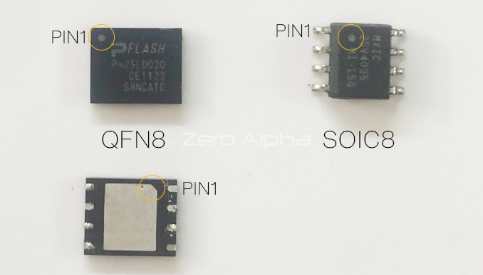 hard drive rom chip qfn8 and soic8 guide