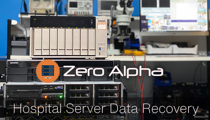 hospital server data recovery qnap